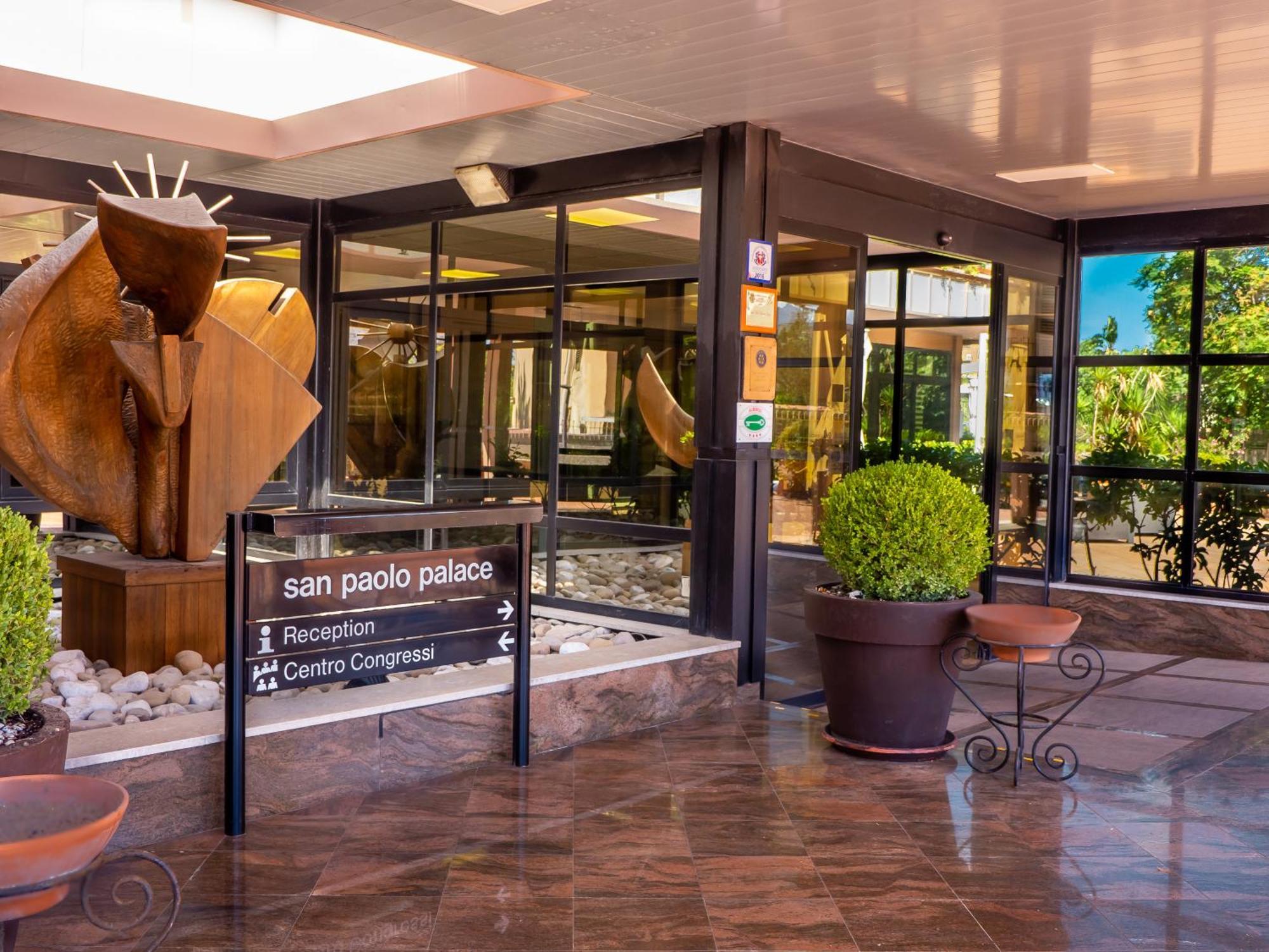 San Paolo Palace Hotel Palermo Esterno foto